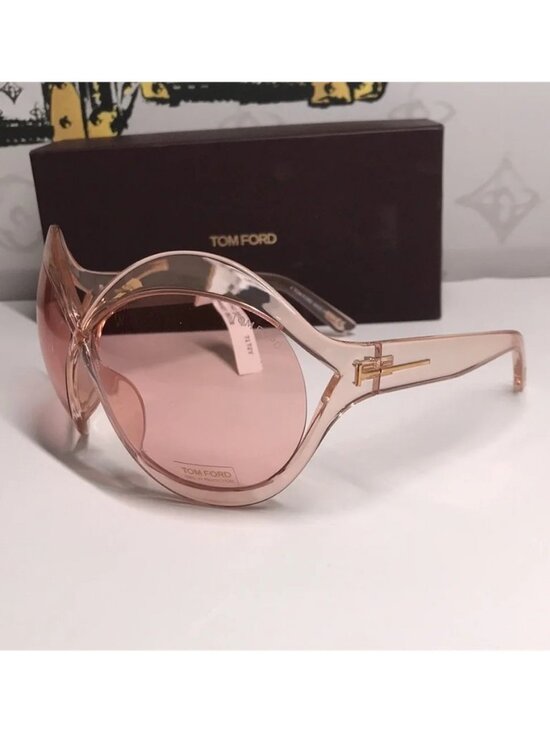 New Authentic Tom Ford Pink Sunglasses TF902 72y main image 8